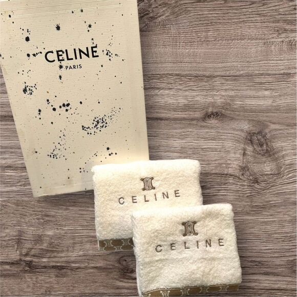 CELINE Other - Celine Paris Luxury Hand Towel Set with Celine Box